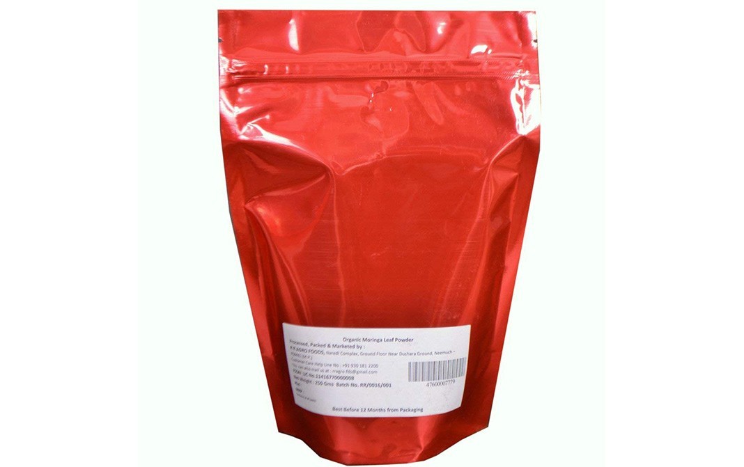 R R Agro Foods Organic Moringa Leaf Powder    Pack  250 grams